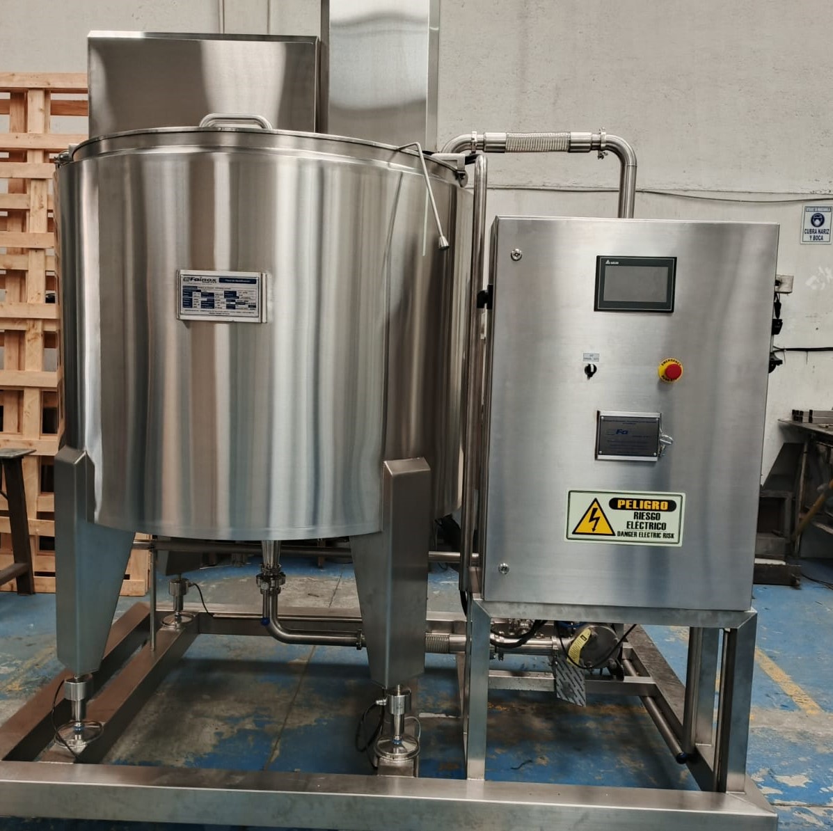 Tanque para Proceso Alimentario - Automático